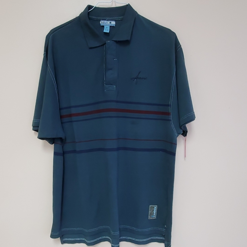 Size 2XL Azzure Polo Style Shirt
